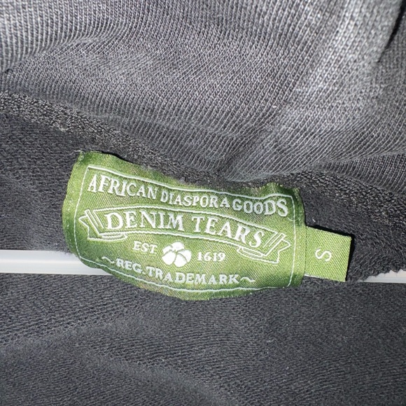 Black and White Floral Men's Sweater - Picture 4 of 5